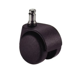 Pack de 5 ruedas autofrenantes Ø50 mm para silla de oficina