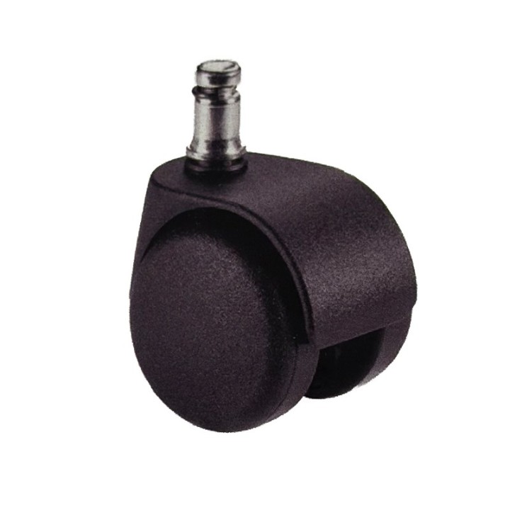 Pack of 5 self-braking Ø50 mm office chair castors