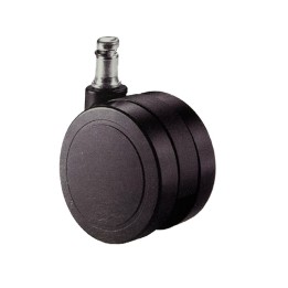Pack 5 ruedas nylon Ø65 para silla de oficina