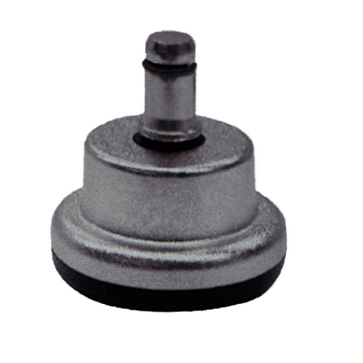 Pack de 5 topes cromados Ø50 mm para silla de oficina