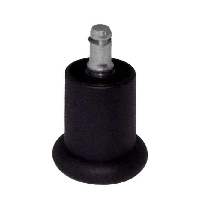 Pack of 5 nylon Ø44 mm office chair glides