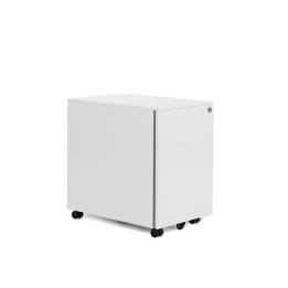 White drawer and filing cabinet