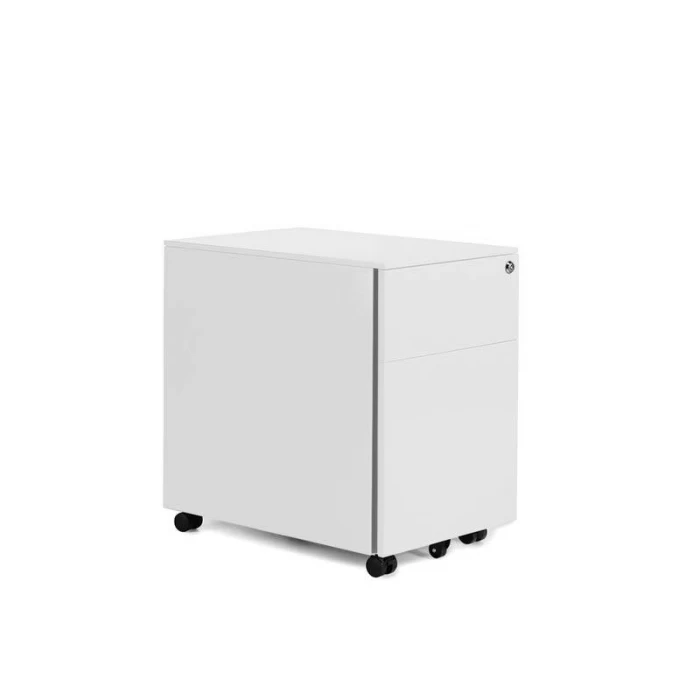 White drawer and filing cabinet