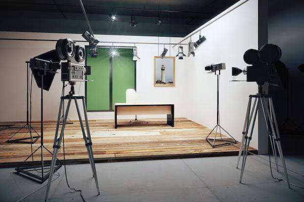 Aluguel de móveis de escritório como adereço para eventos, filmagens e formações