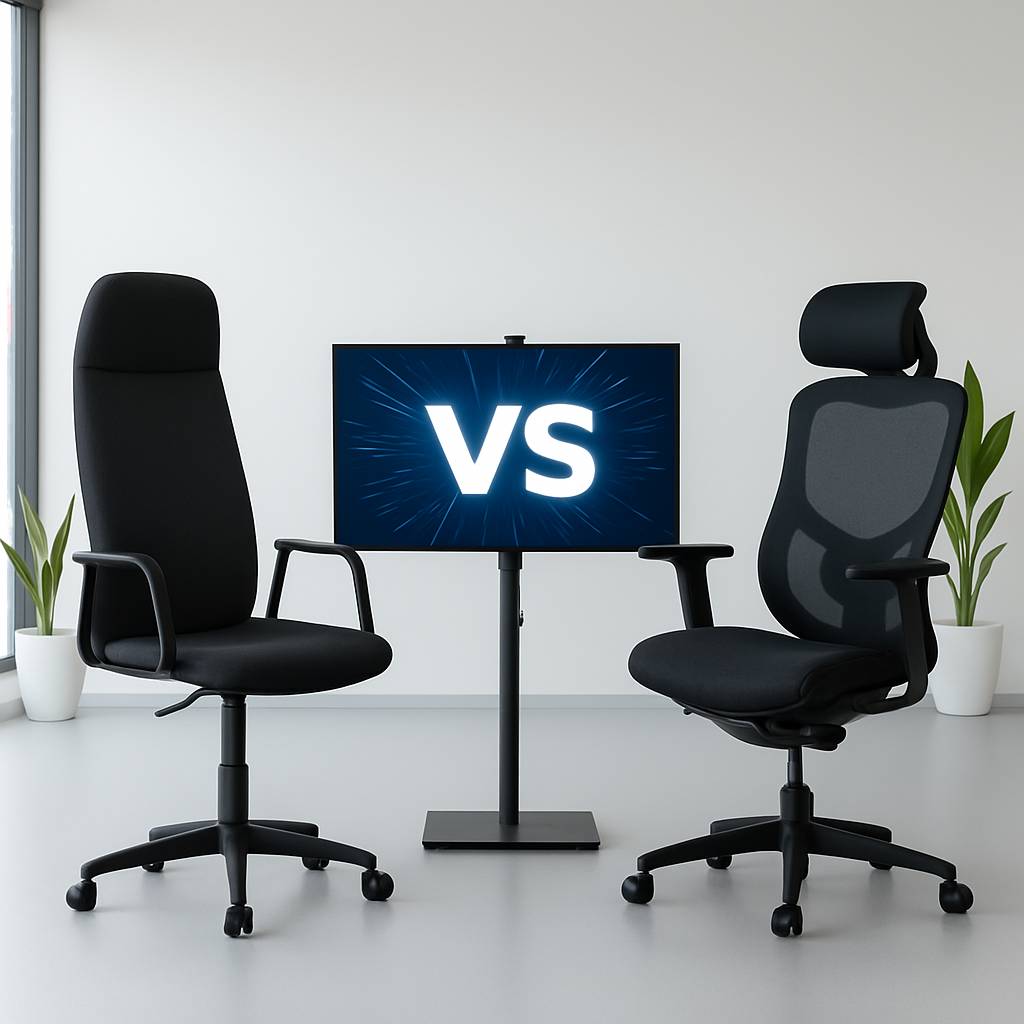 Comparativo: cadeiras econômicas vs cadeiras premium