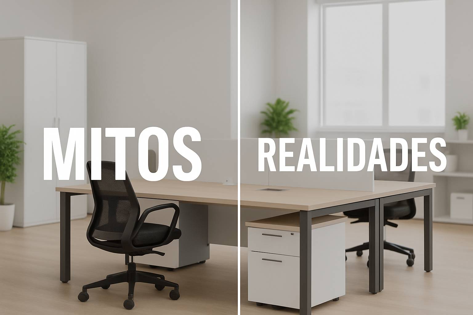 Mitos e verdades sobre móveis de escritório de segunda mão