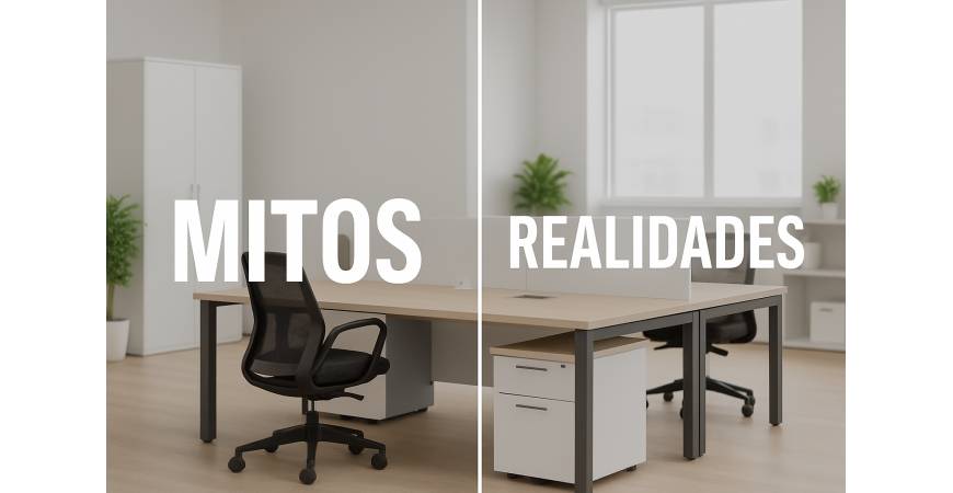 Mitos e verdades sobre móveis de escritório de segunda mão
