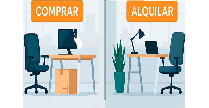 Quando Compensa Comprar ou Alugar Móveis de Escritório?
