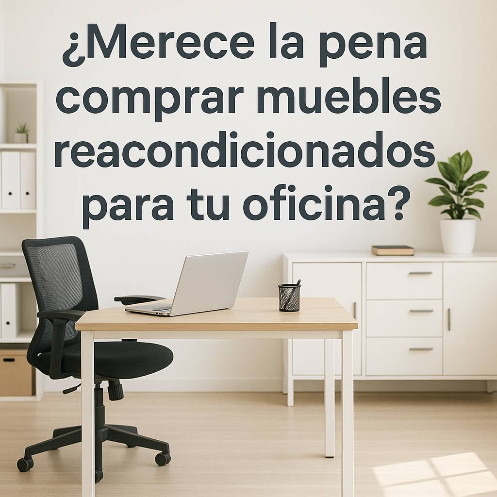 Vale a pena comprar móveis de escritório recondicionados? Comparativo real 2025