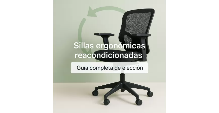 Refurbished ergonomic chairs: complete buying guide