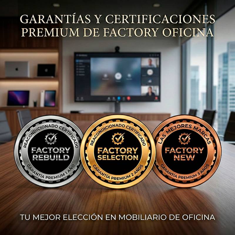 Mobiliário de Escritório Recondicionado: Conheça os Nossos 3 Estados e Certificações.