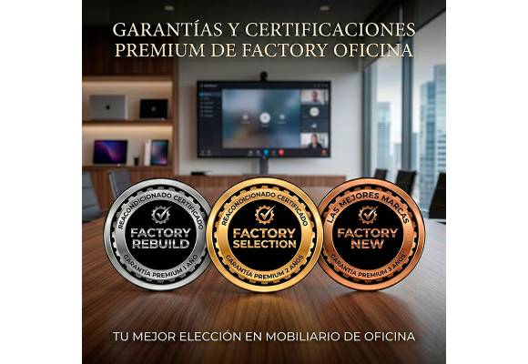 Mobiliario de Oficina Reacondicionado: Conozca Nuestros 3 Estados y Certificaciones
