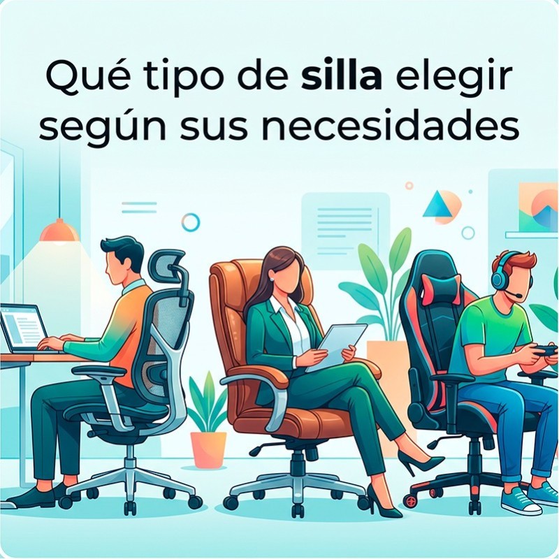 Que tipo de cadeira escolher de acordo com as suas necessidades